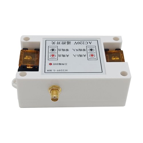 AC 85~240V Power Output Wireless Remote Control Switch With ON OFF Button