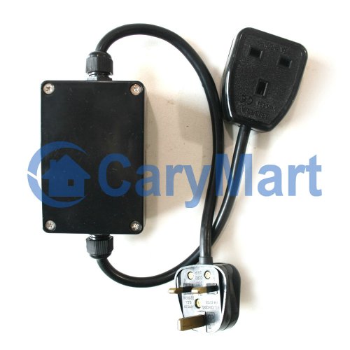 AC 220V 240V 13A Remote Control Power Outlet Socket British Standards Plug