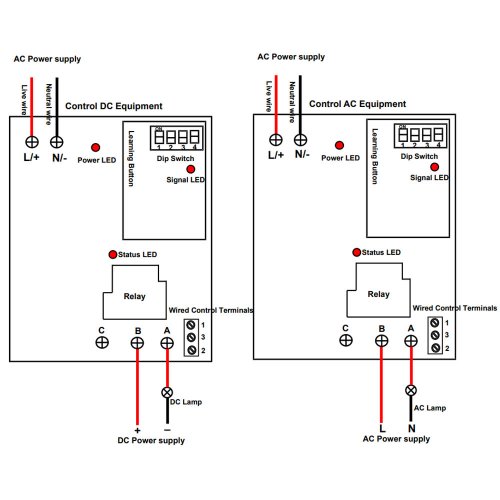 Lora 1 Way AC 120V 220V High Power Wireless Remote Control Switch