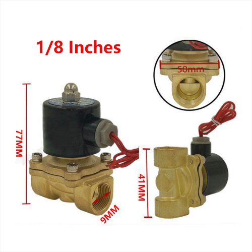 100M Wireless Remote Control Ball Valve Electric Switch Kit For Water Gas  Liquid