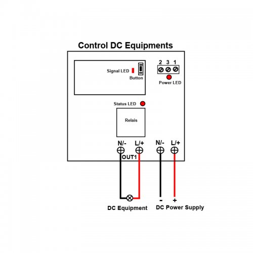 2CH DC 2000M Self-locking RF Long Range Remote Control On Off Switch